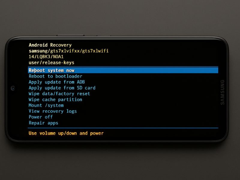 how to factory reset samsung phone