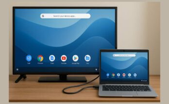 how to connect chromebook to tv
