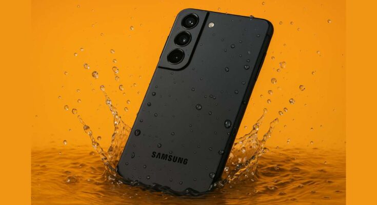 are samsung galaxy phones waterproof